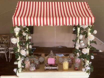 White Sweet Cart Hire