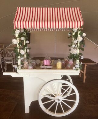 White Sweet Cart Hire