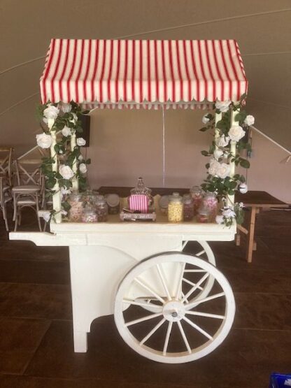 White Sweet Cart Hire