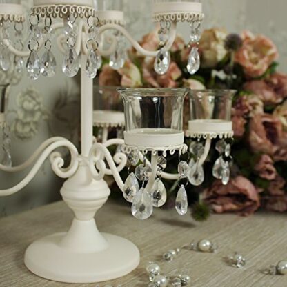 Vintage Cream Tea Light Candelabra Hire