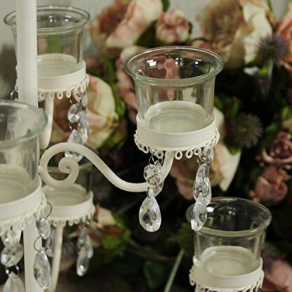 Vintage Cream Tea Light Candelabra Hire