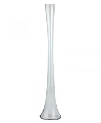 80cm Glass Lily Vases