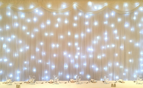 Starlight backdrop hire