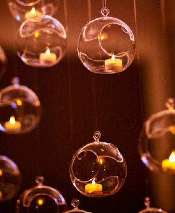 Tea Light Bubbles Hanging