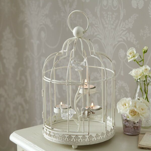 Vintage Birdcage Tea light holder