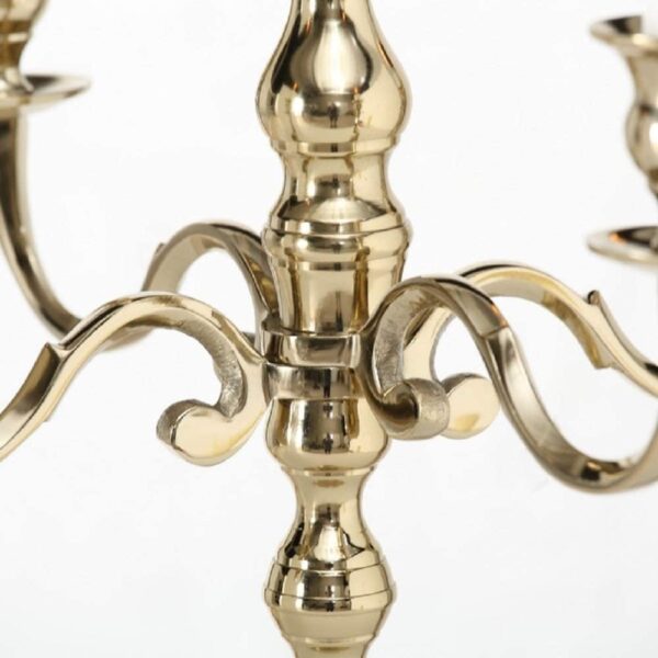 Gold 60cm Candelabra Hire