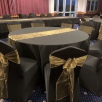 Black Chair Cover Hire Mail Order Available My Wedding Hire